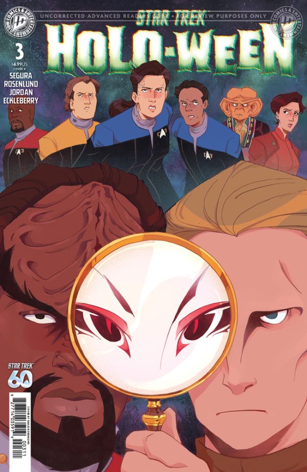 Deep Space 9’s murder mystery continues in Star Trek: Holo-ween II #3 preview