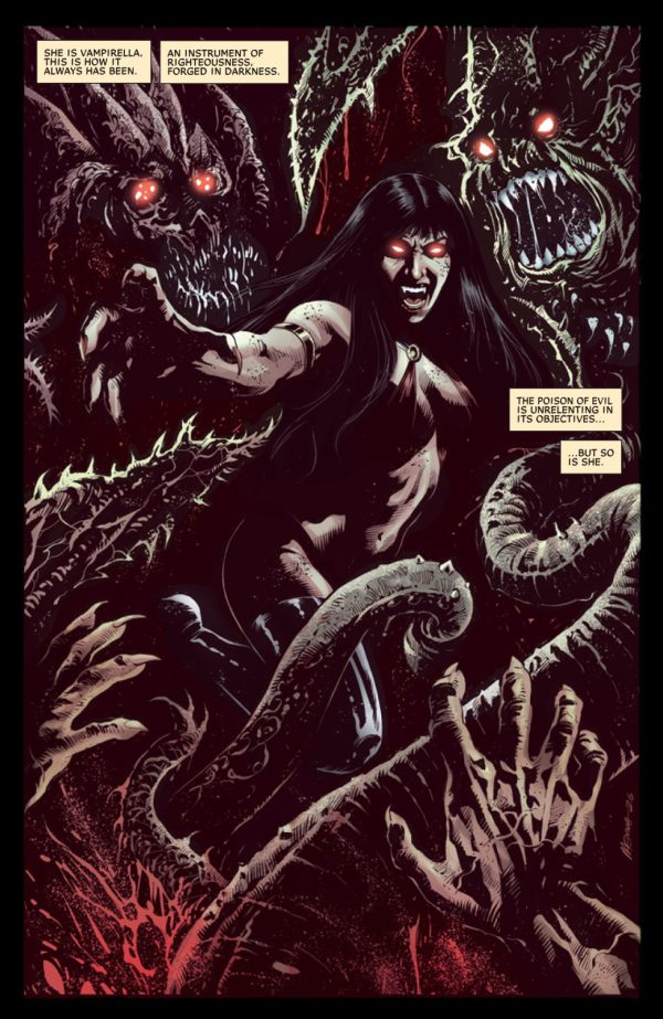 Dynamite takes Vampirella to Paradise with first-look sneak peek at new series
