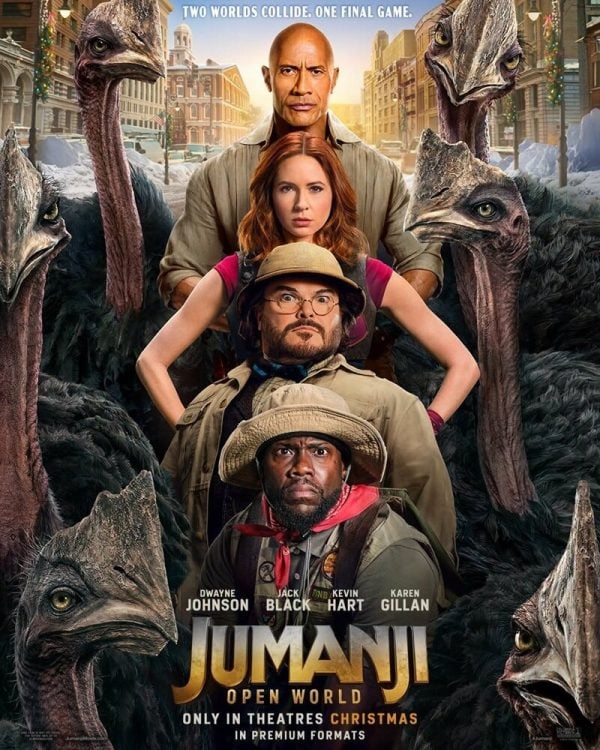 Get ready for one final game with Jumanji: Open World poster