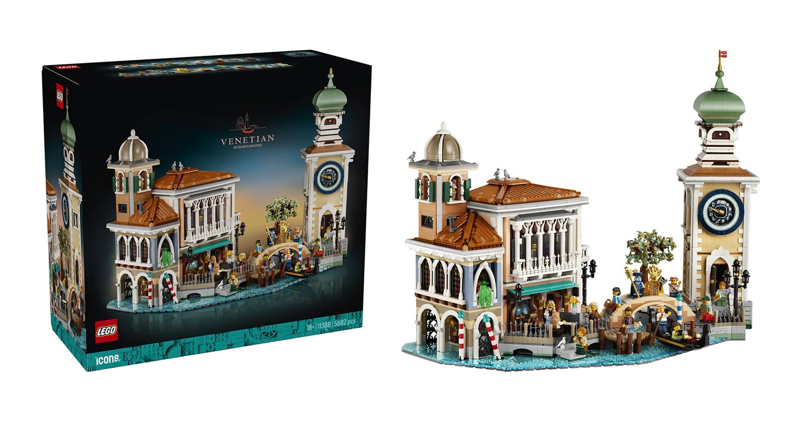 LEGO Icons Venetian Neighborhood set launching in November