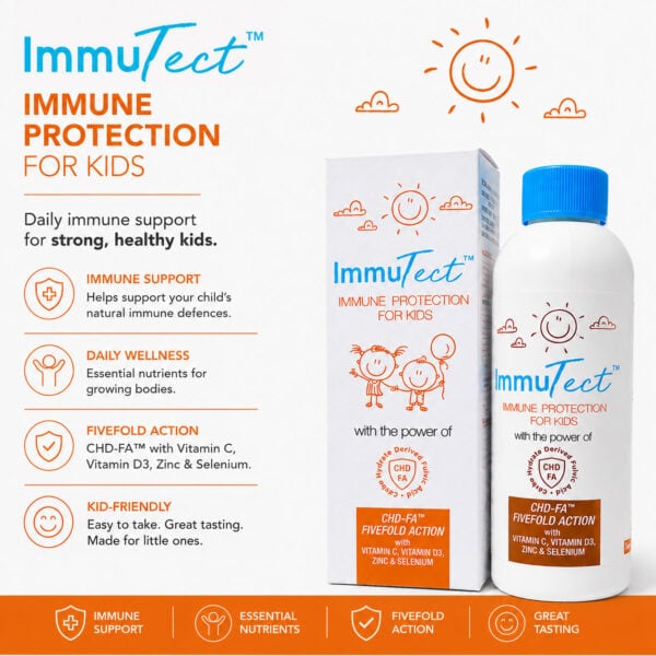 CHD-FA™ Fulvic Acid supplement for children's immune support.