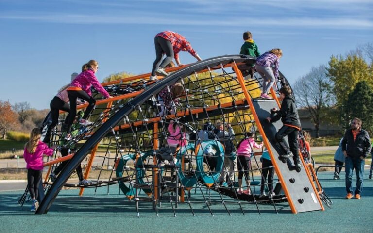 New Crab Trap Offers a Unique Climbing Structure