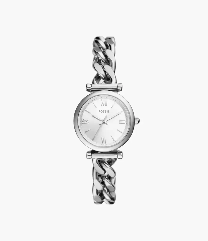 Carlie Three-Hand Stainless Steel Watch_ES5331_main