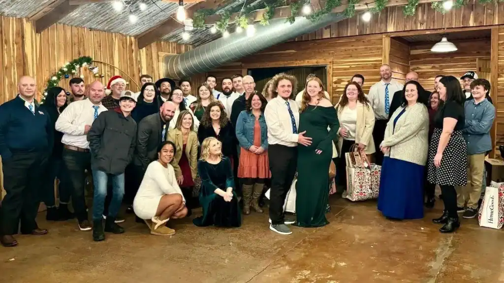 Group photo of VannGo Site Services team at a company event.