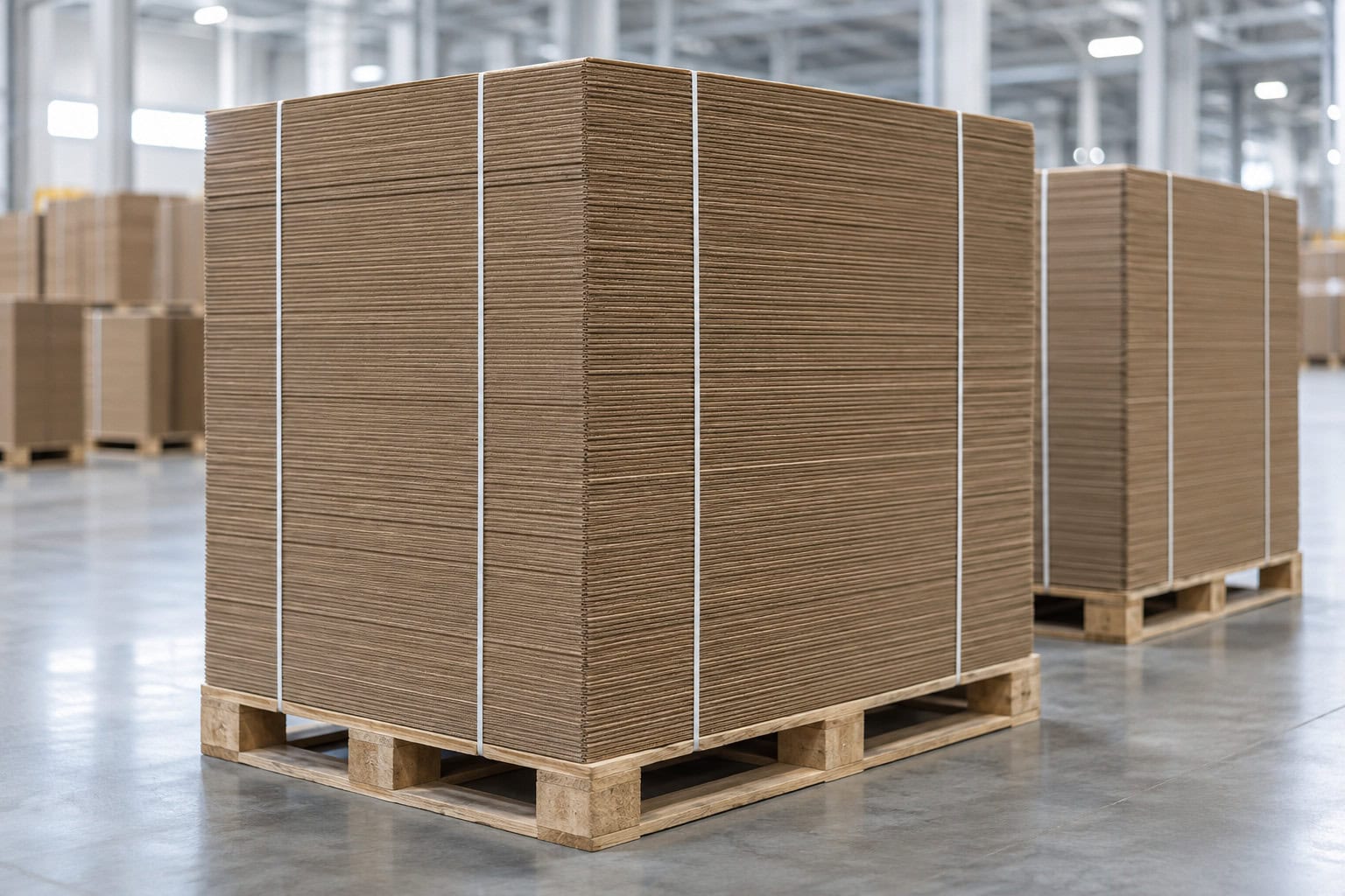 corrugated cardboard sheets