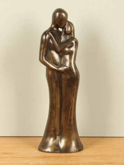 Beeld voor binnen of buiten – Brons – Trouwen XL – 40x13x10 cm