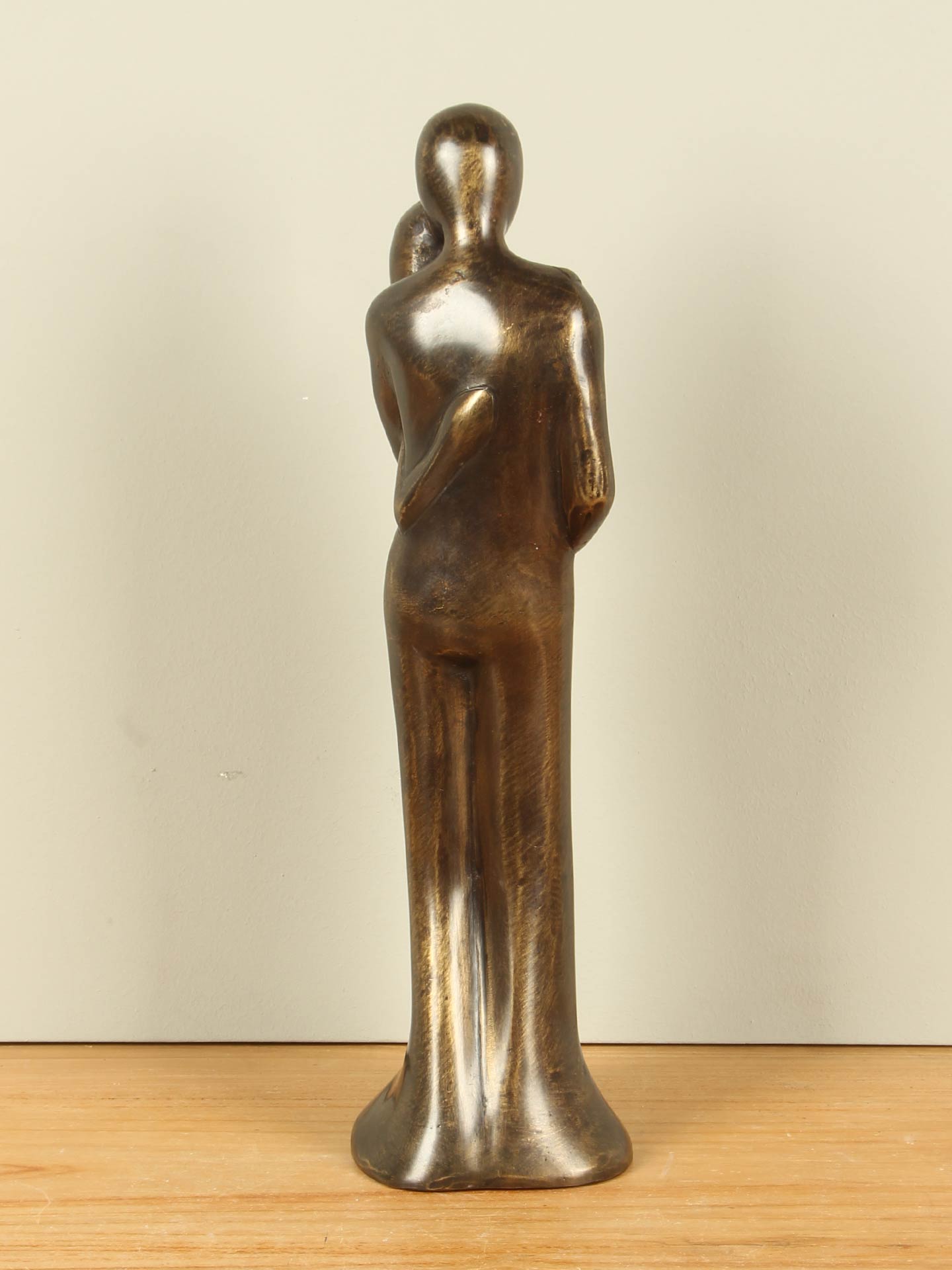 Beeld voor binnen of buiten - Brons - Trouwen XL - 40x13x10 cm - Afbeelding 4