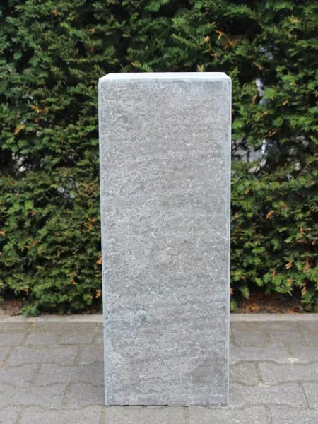 Sokkel / Zuil - Hardsteen gebrand - Chinees hardsteen - 80x20x20 cm - Afbeelding 3