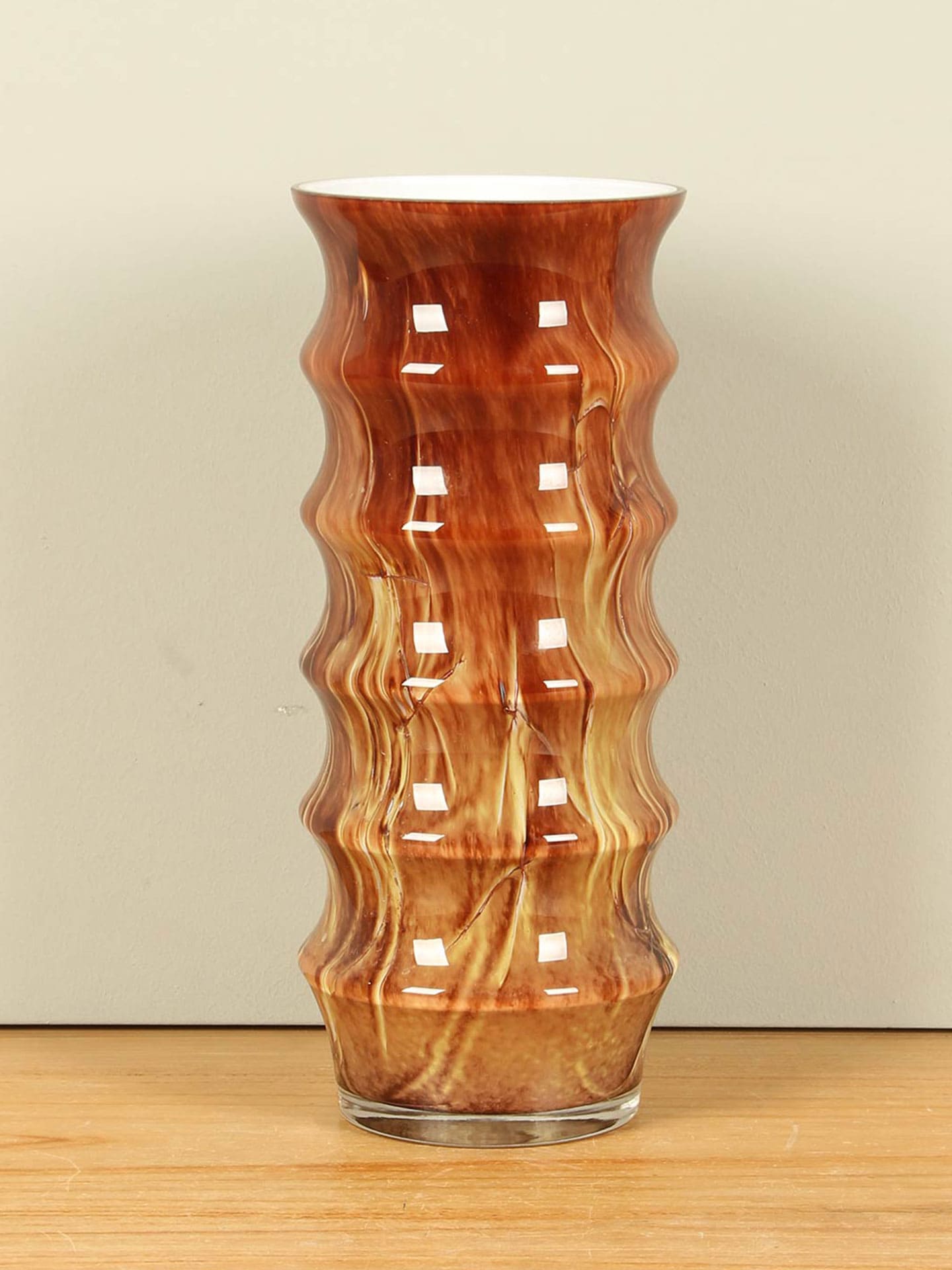 Vaas - Coffee - Glas - Ribbel