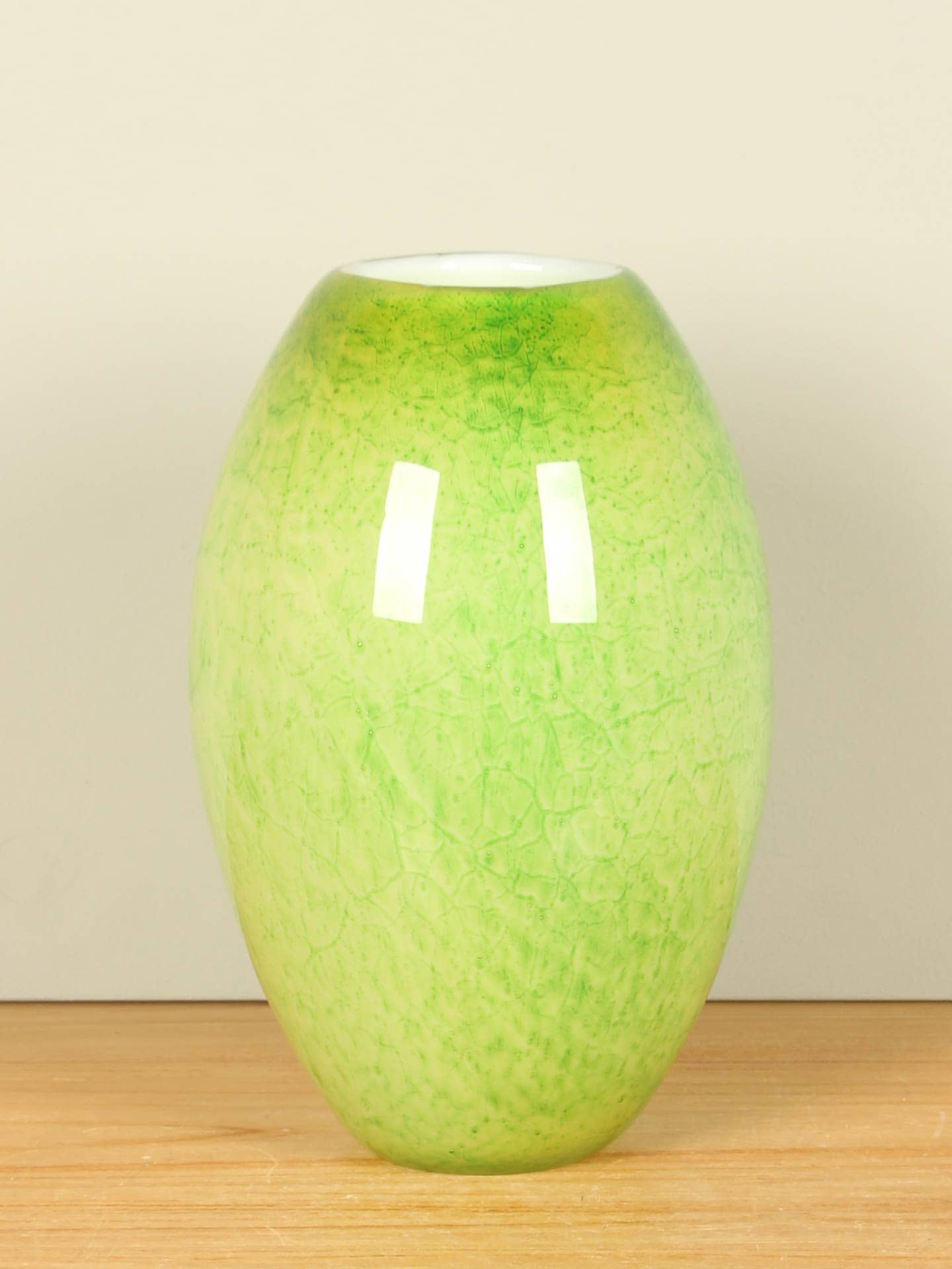 Vaas - Groen - Glas - Bolvaas