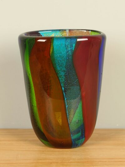 Vaas – Multicolor – Glas – 20x15x10 cm