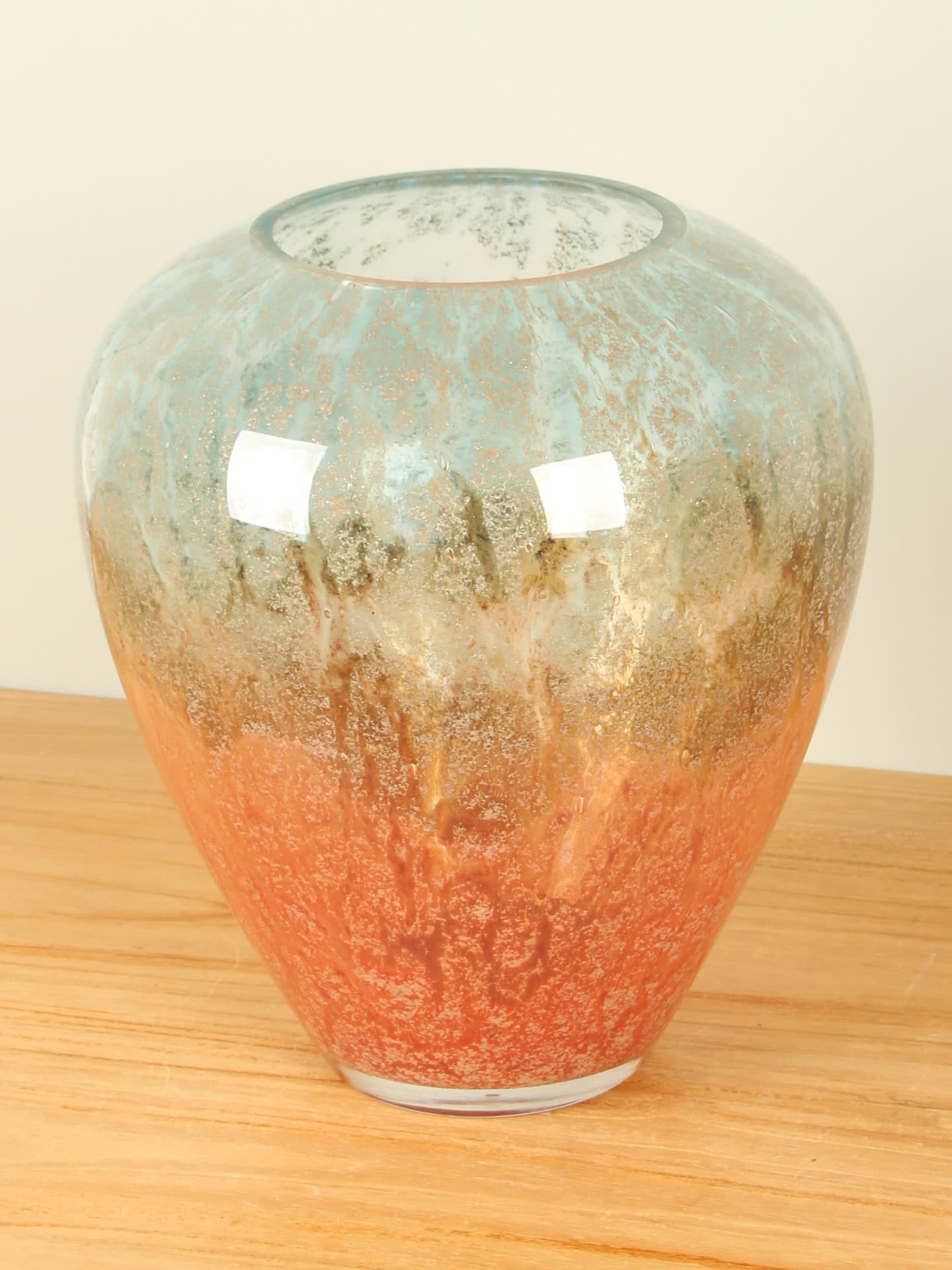 Vaas - Oranje - Glas - Earth/water - Afbeelding 2