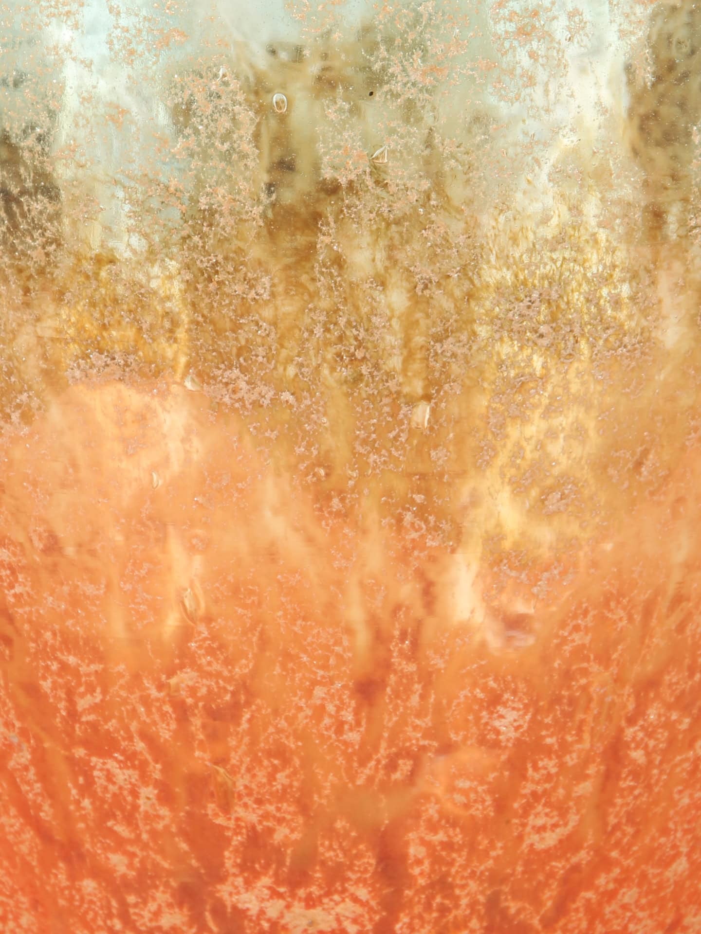 Vaas - Oranje - Glas - Earth/water - Afbeelding 3