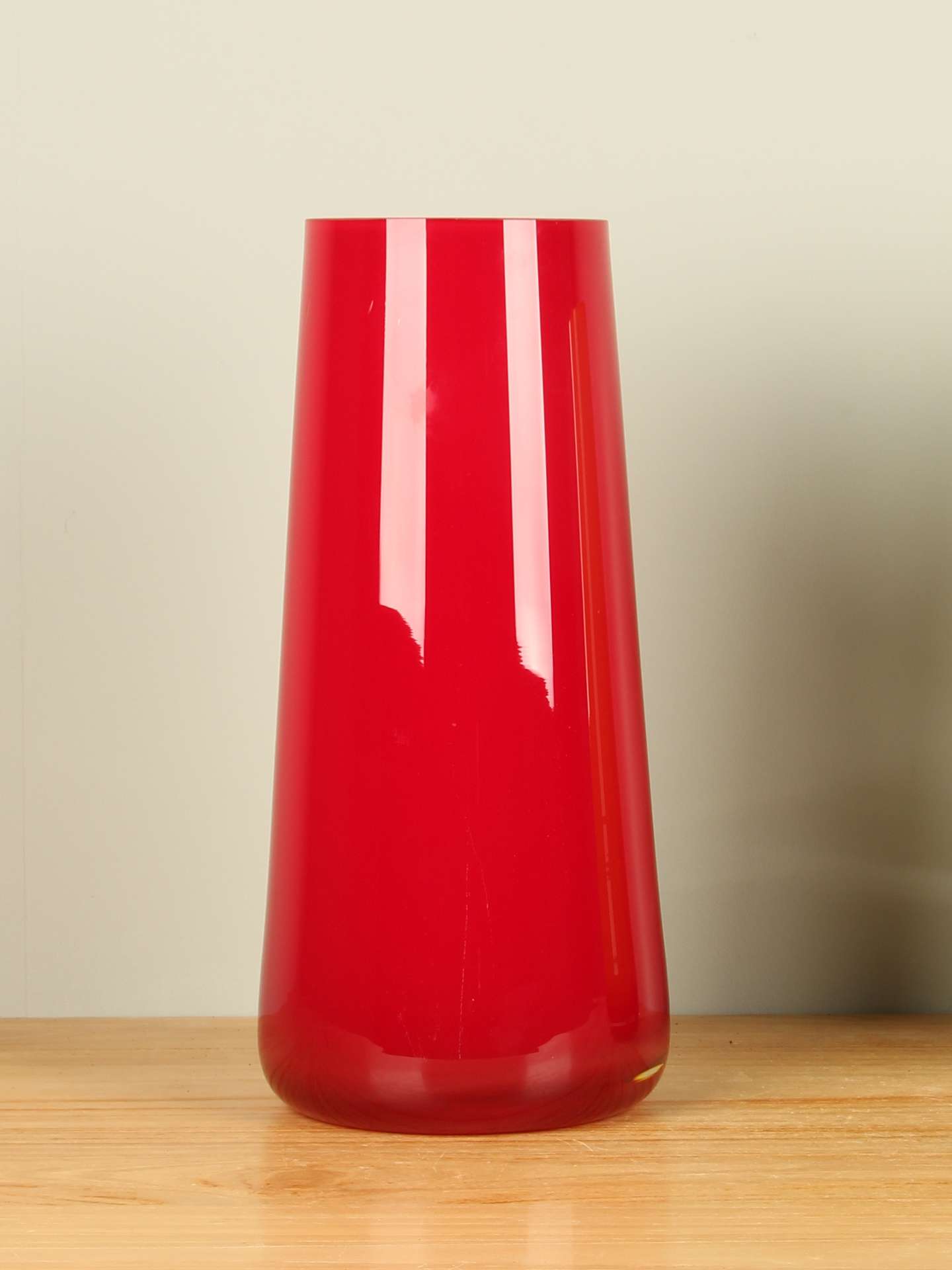 Vaas - Rood - Glas - rood