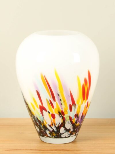 Vaas – Multicolor – Glas – Murrina bolvaas