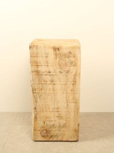Sokkel / Zuil, Sokkel voor binnen – Bruin – Grenenhout – 60x30x30 cm