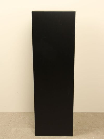 Sokkel / Zuil, Sokkel voor binnen – Zwart – MDF – 80x25x25 cm