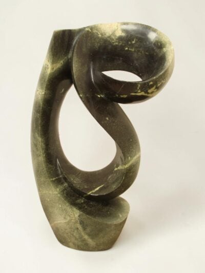 Tuinbeeld – Cheetah jade – Groen – Natuursteen – Adore – 59x32x21 cm