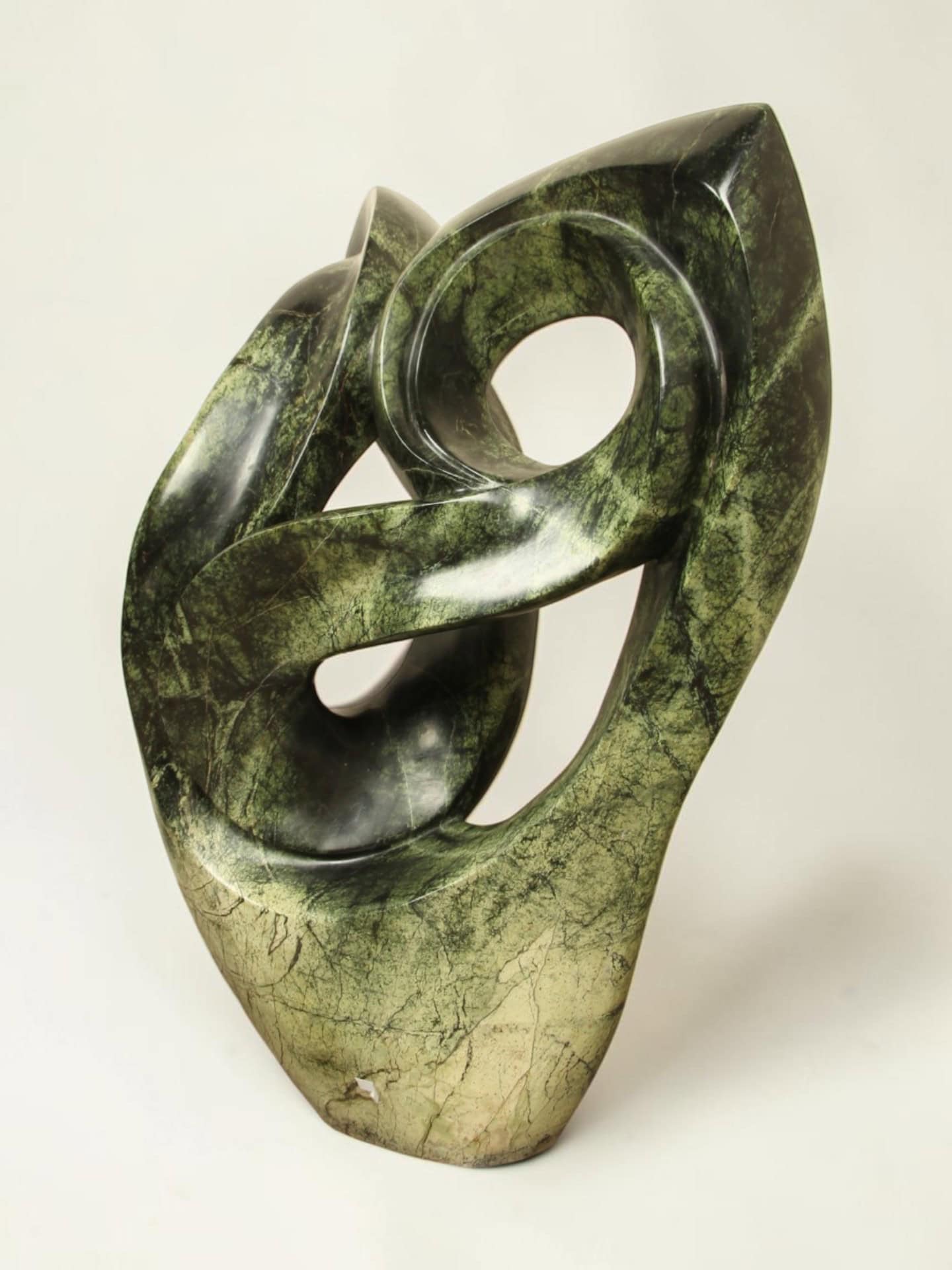 Tuinbeeld - Cheetah jade - Groen - Natuursteen - Creation - 71x50x36 cm - Afbeelding 2