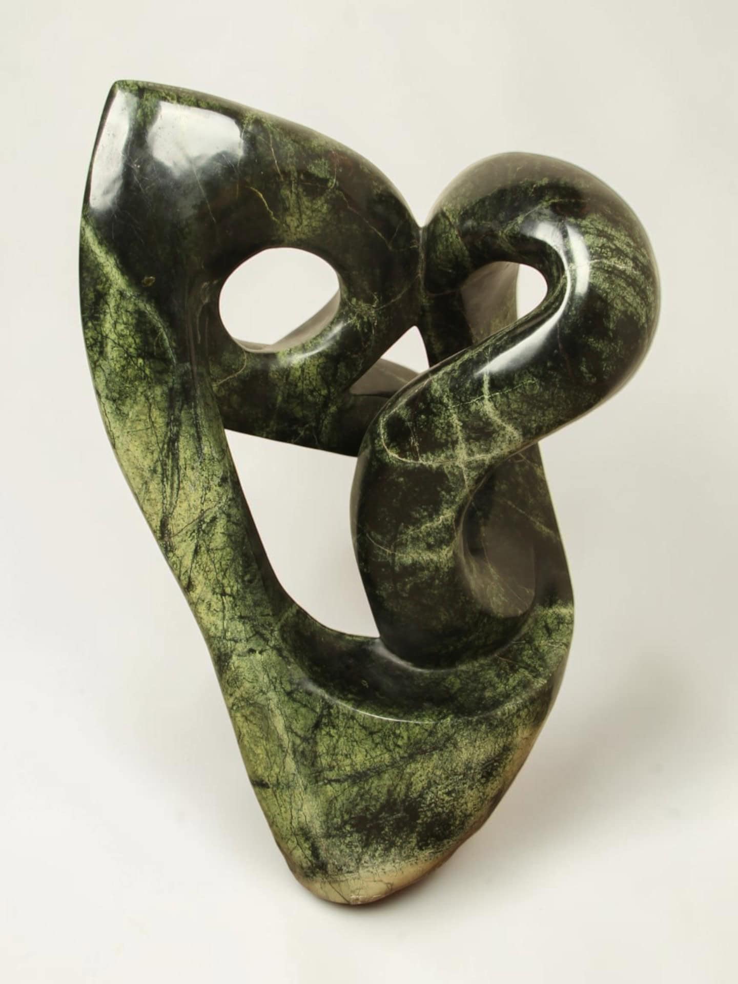 Tuinbeeld - Cheetah jade - Groen - Natuursteen - Creation - 71x50x36 cm - Afbeelding 3