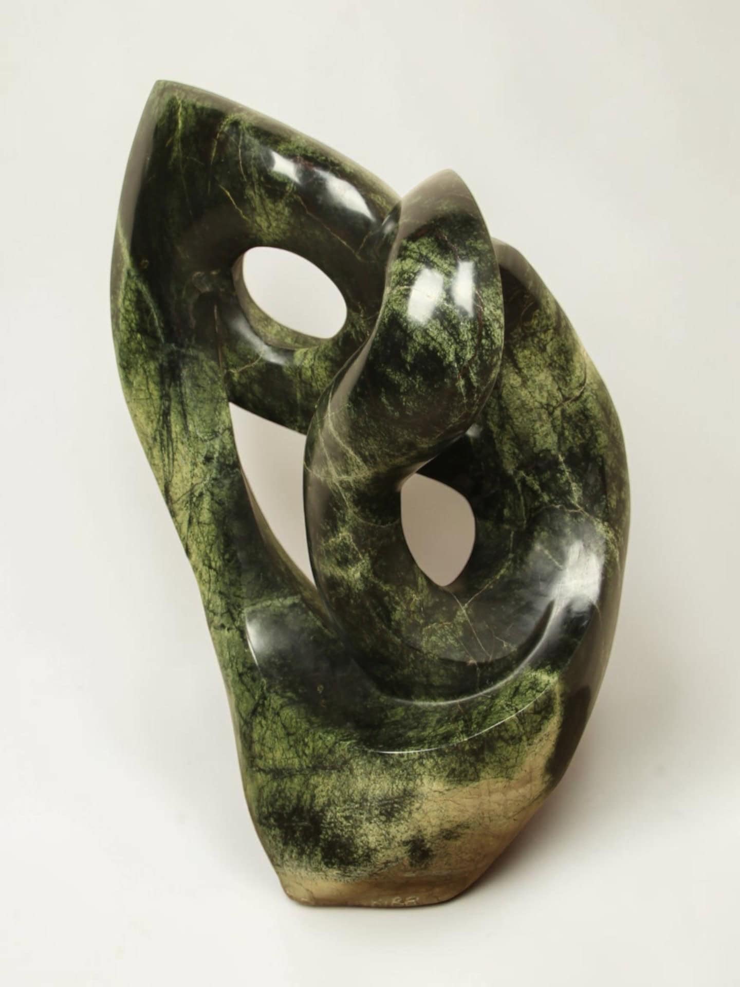 Tuinbeeld - Cheetah jade - Groen - Natuursteen - Creation - 71x50x36 cm - Afbeelding 4