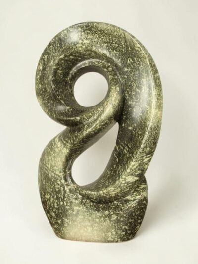 Tuinbeeld – Cheetah jade – Groen – Natuursteen – Dignity – 42x25x14 cm