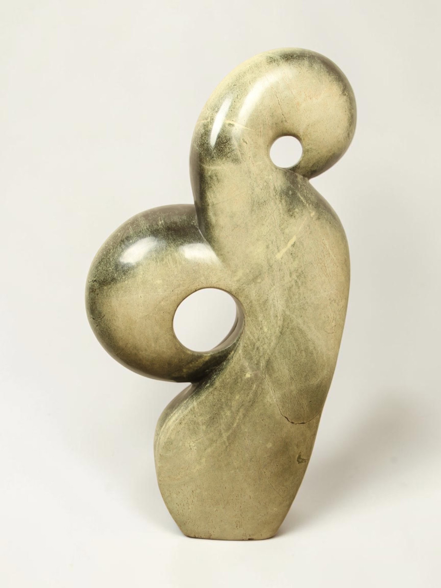 Tuinbeeld - Cheetah jade - Groen - Natuursteen - Enduring - 65x36x11 cm - Afbeelding 3