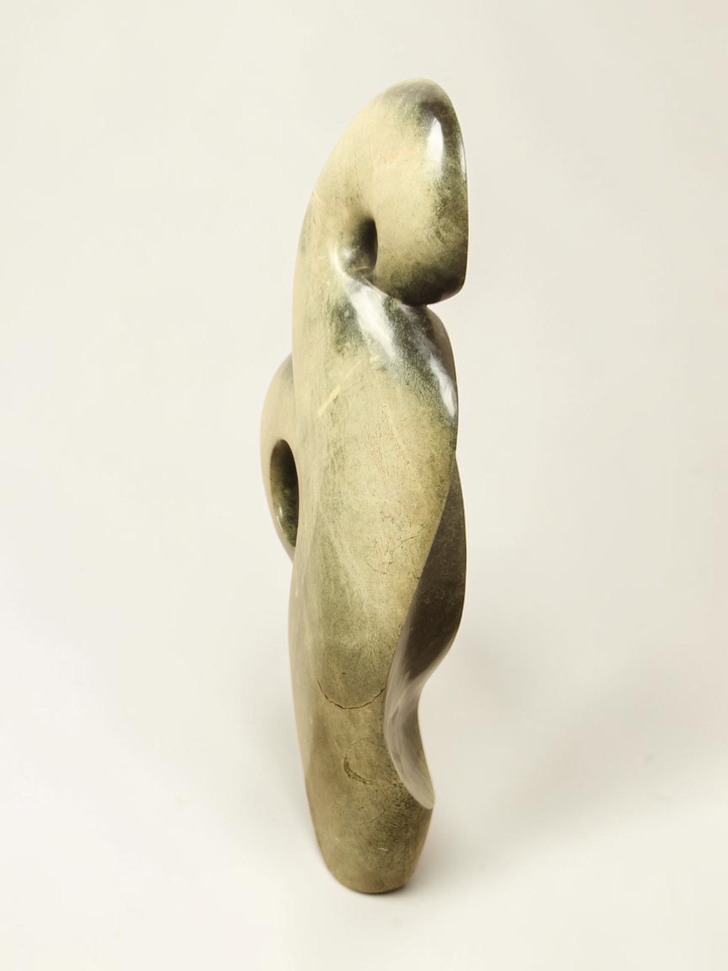 Tuinbeeld - Cheetah jade - Groen - Natuursteen - Enduring - 65x36x11 cm - Afbeelding 4