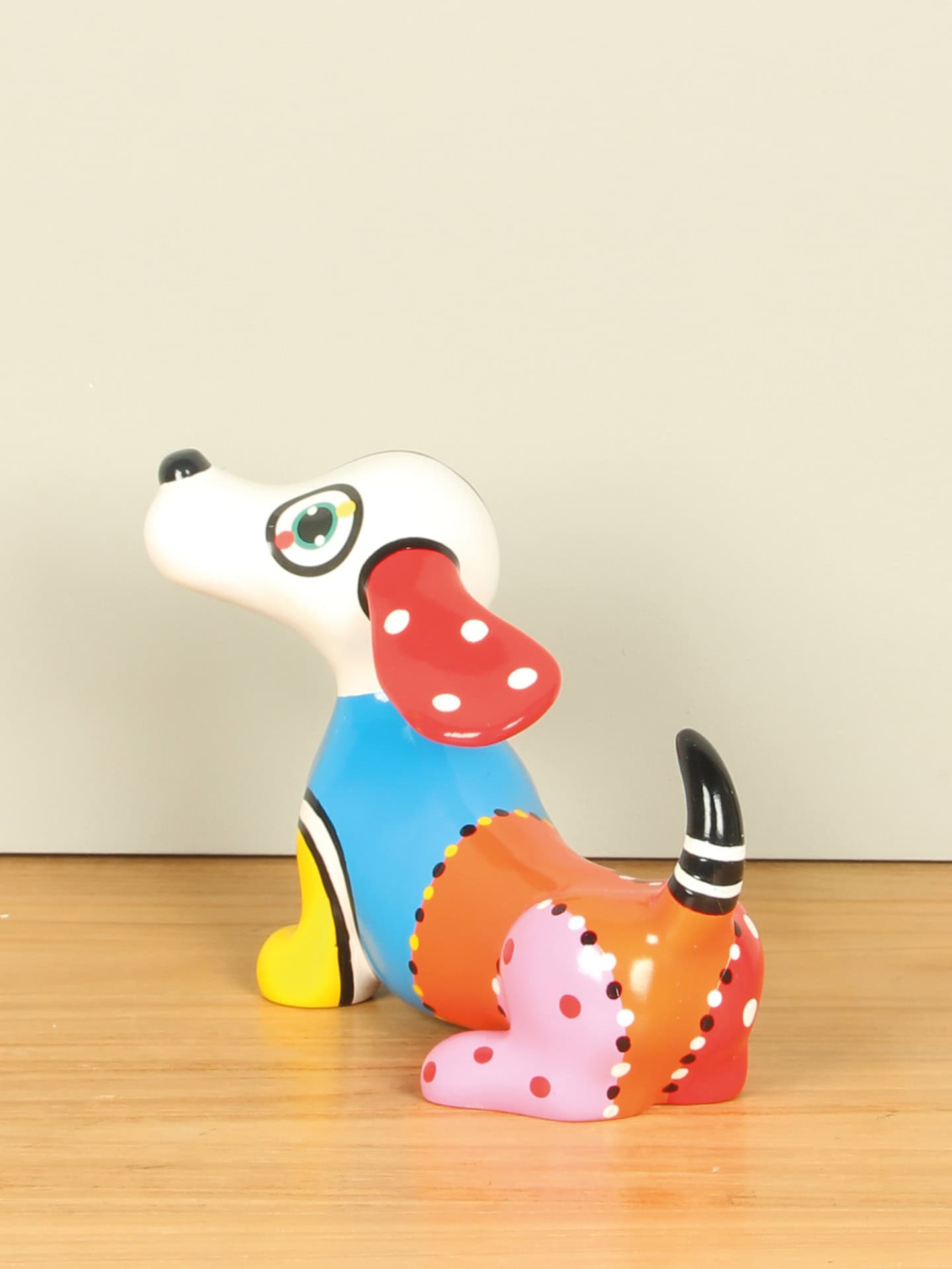 Beeld voor binnen - Multicolor - Resin - James - 17x12x27 cm - Afbeelding 2