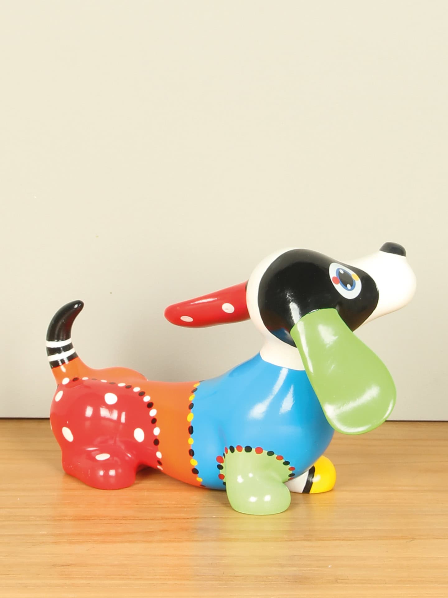 Beeld voor binnen - Multicolor - Resin - James - 17x12x27 cm - Afbeelding 3