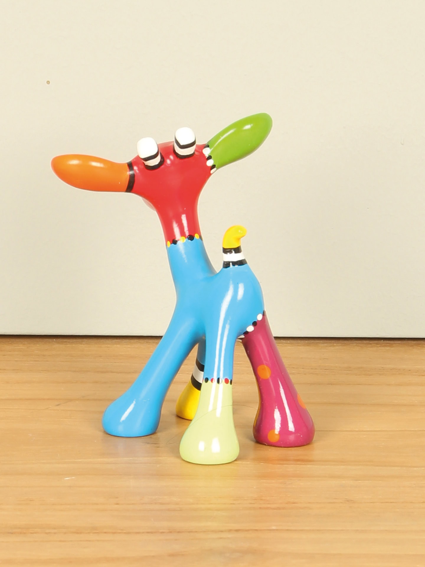 Beeld voor binnen - Multicolor - Resin - Jill - 10x8x8 cm - Afbeelding 3