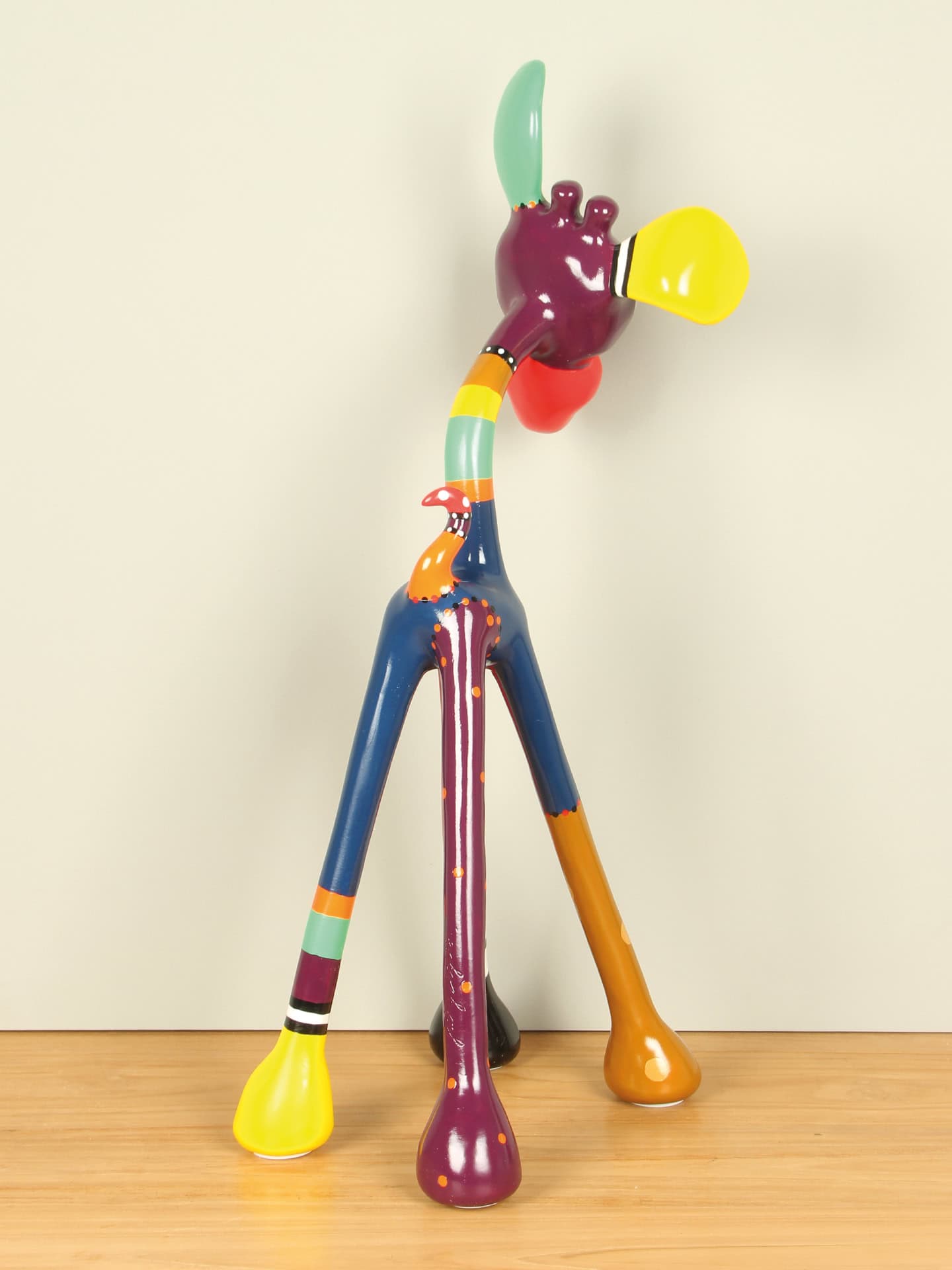 Beeld voor binnen - Multicolor - Resin - Willem - 71x26x30 cm - Afbeelding 3