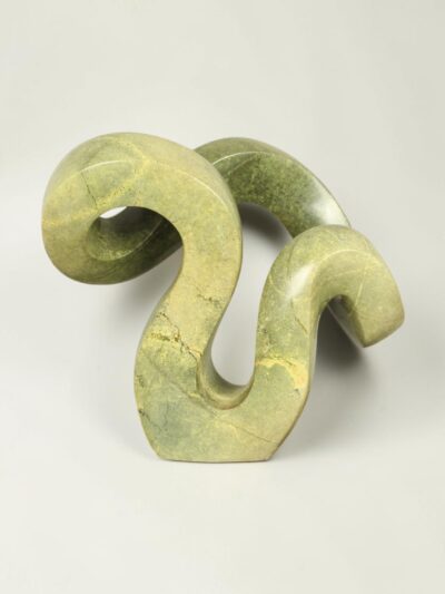 Tuinbeeld – Cheetah jade – Groen – Natuursteen – Fantasia – 38x45x26 cm