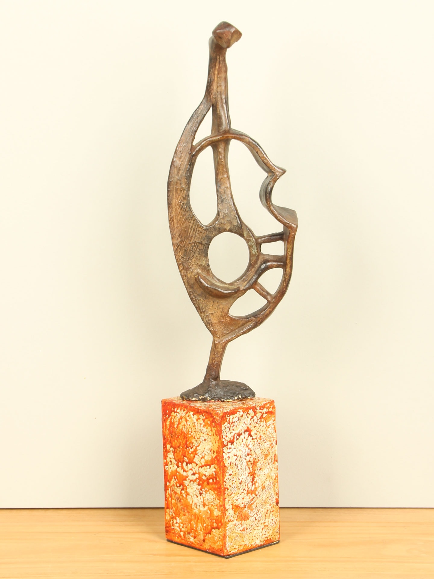 Beeld voor binnen of buiten - Brons - Cello / Bas - 47x12x5 cm - Afbeelding 3