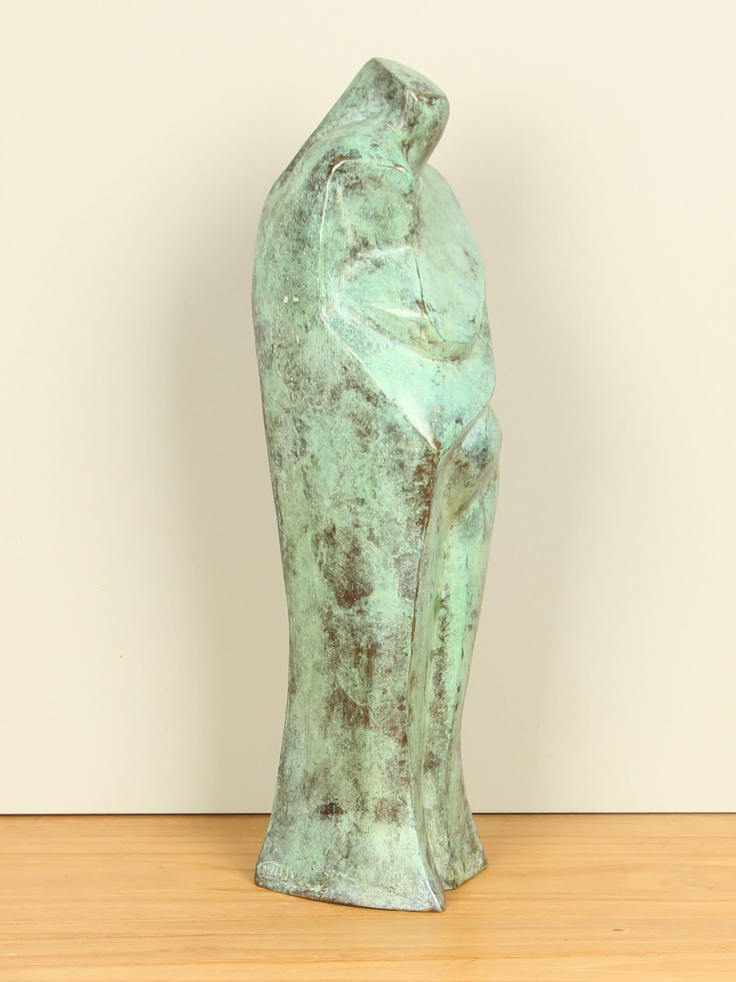 Beeld voor binnen of buiten - Brons - Paar - 42x13x12 cm - Afbeelding 4