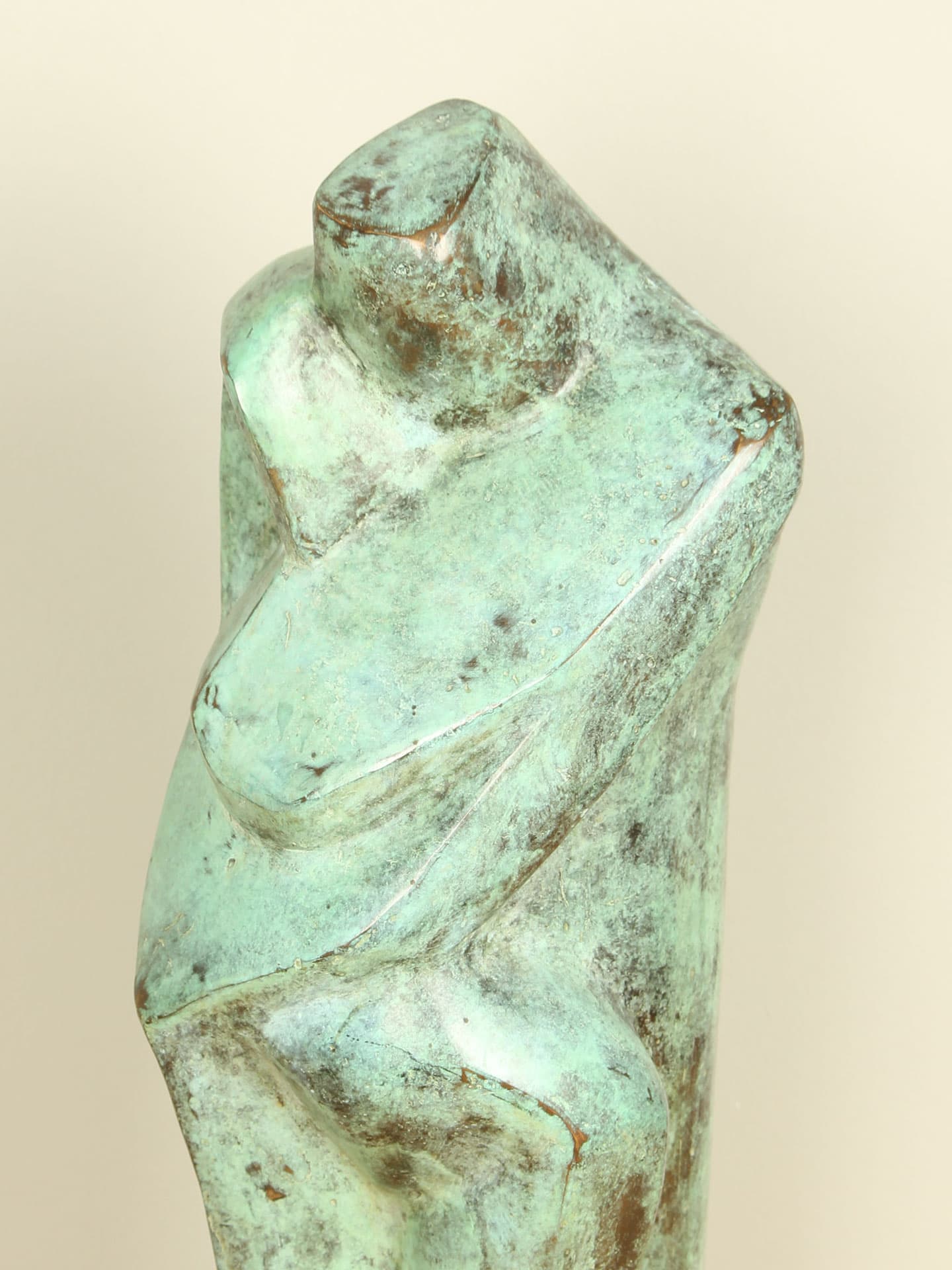 Beeld voor binnen of buiten - Brons - Paar - 42x13x12 cm - Afbeelding 5