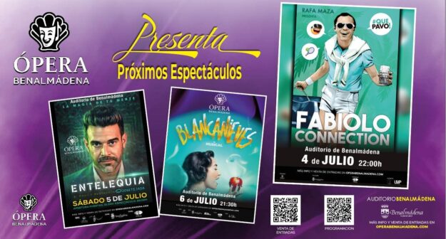 Ópera Benalmádena inaugura su temporada de verano con una programación llena de arte, emoción y estrellas