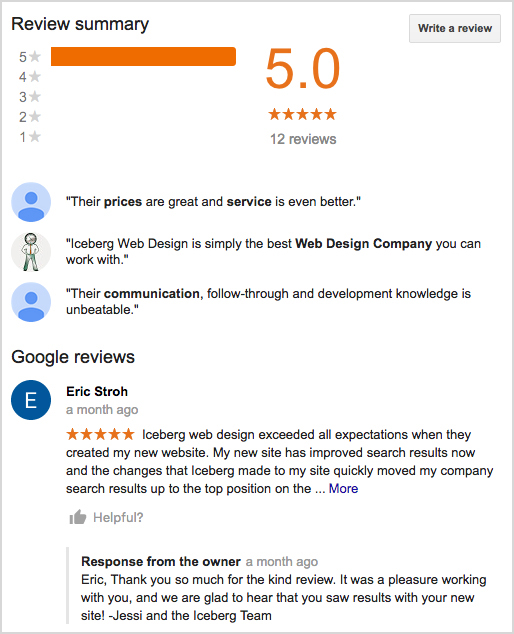 Online Reviews
