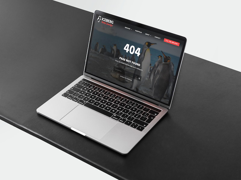 404 Iceberg Page