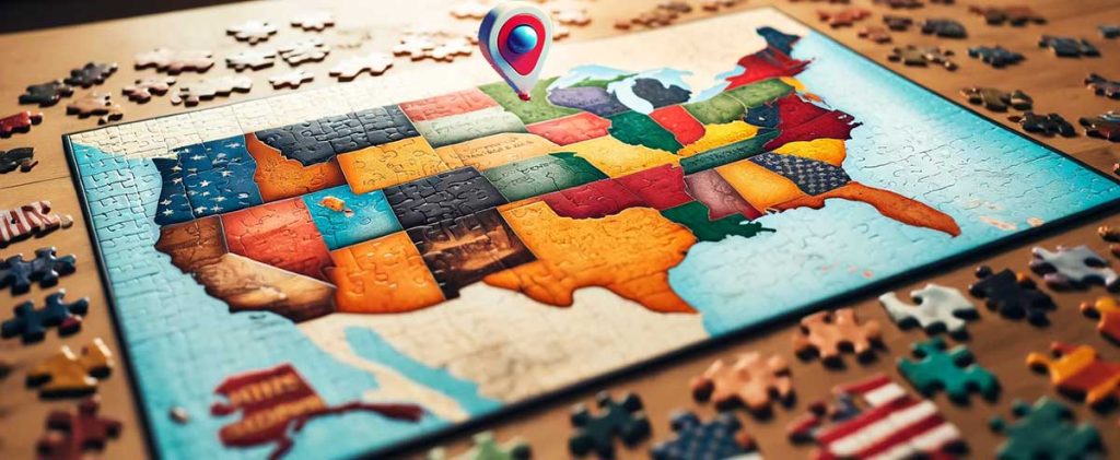 Local Puzzle Map