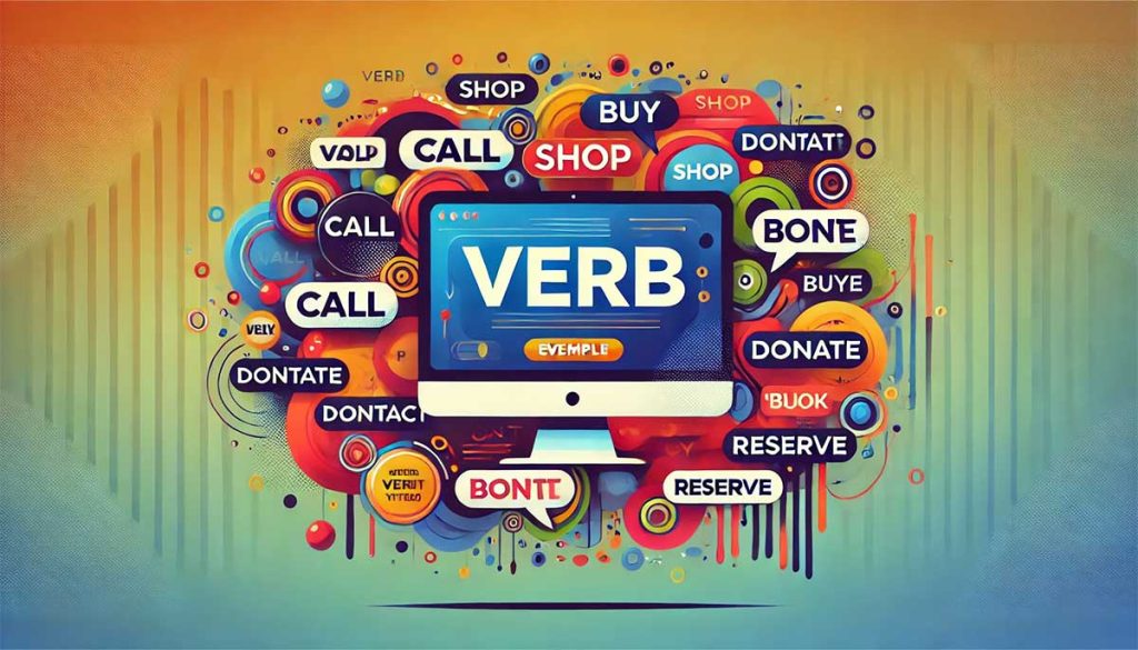 Website Verb Word Cloud