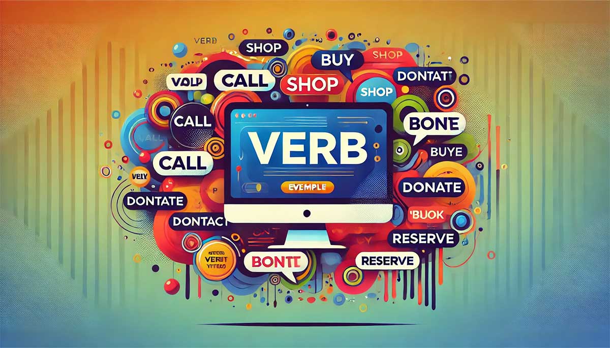 Website Verb Word Cloud