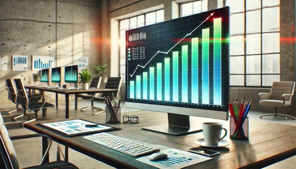 Q4 Computer Growth Chart