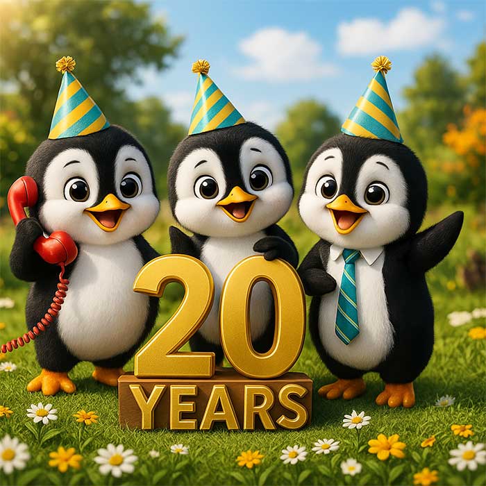 20 Year Penguins