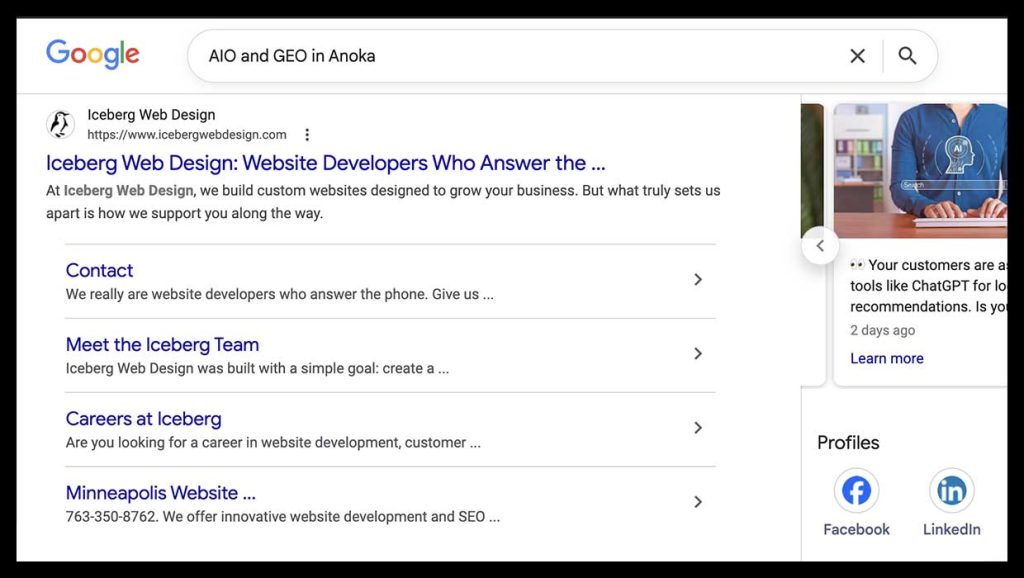 Mulit Page Website Search Results