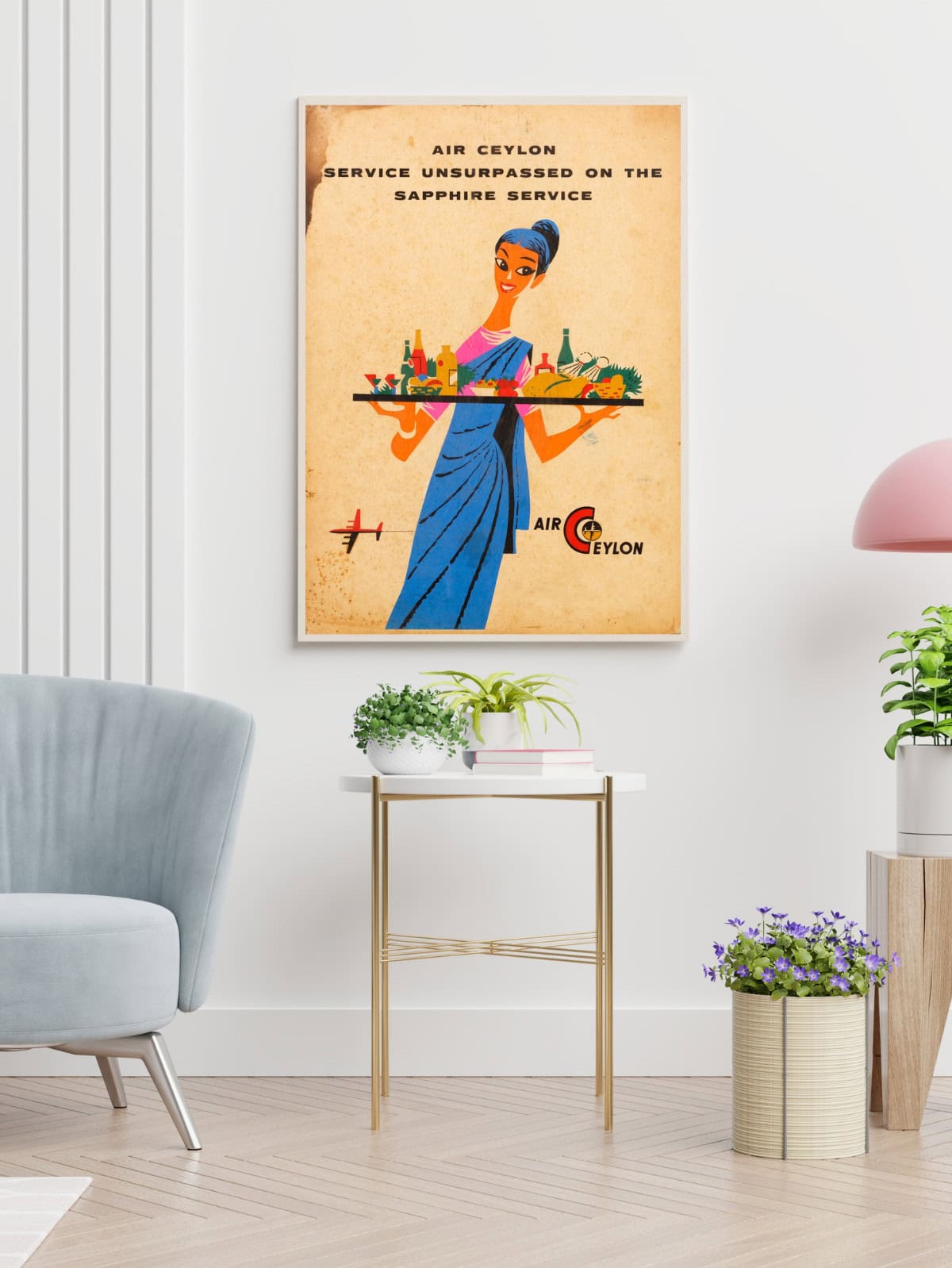 Air Ceylon Stewardess - Image 2