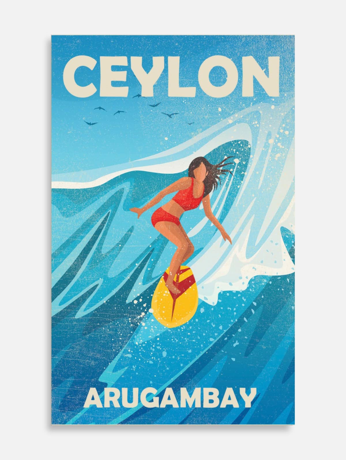 Surfer Girl Arugam Bay