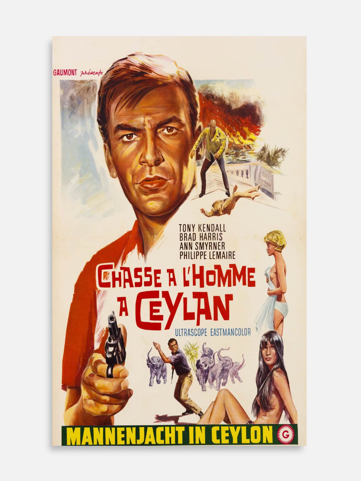 Chasse a l'Homme a Ceylan