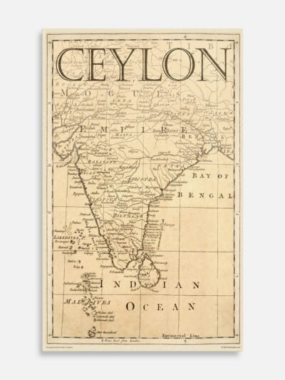 Map of Ceylon