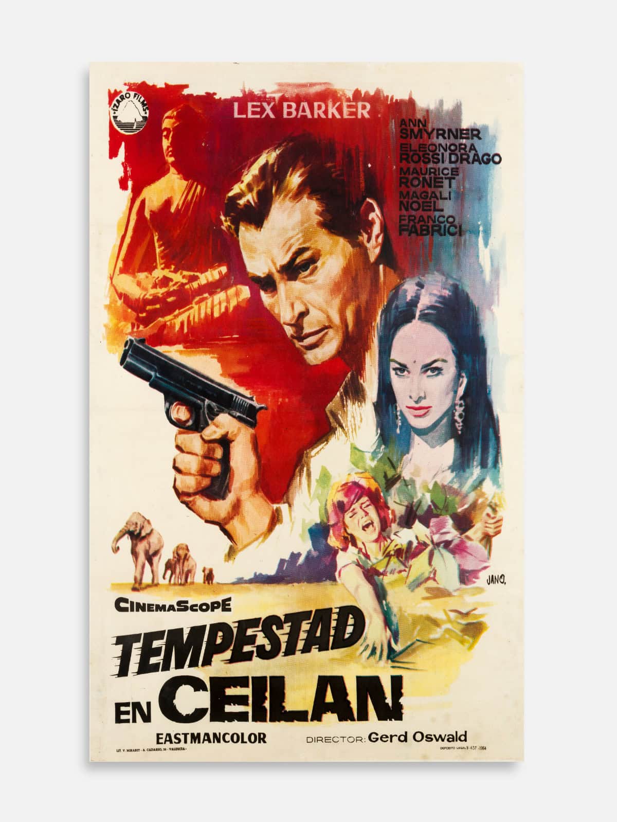 Tempestad en Ceilan